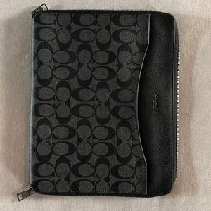 Coach ipad holder